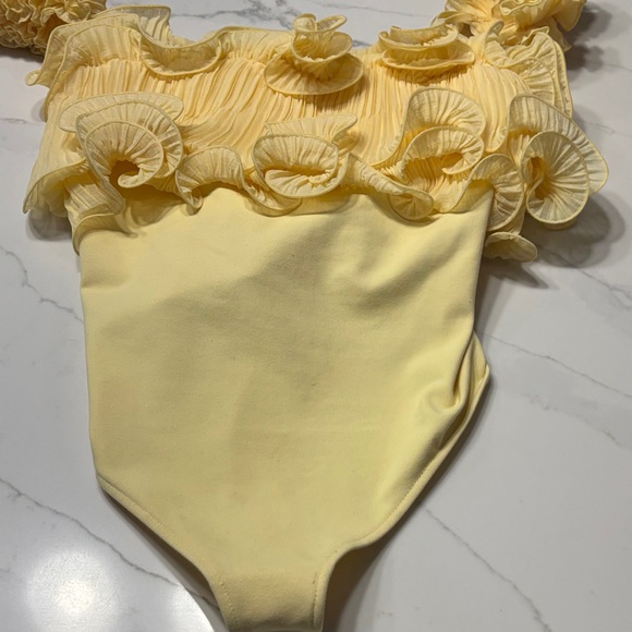 FP Movement by Free People Yellow Ruffle Top - Picture 5 of 15